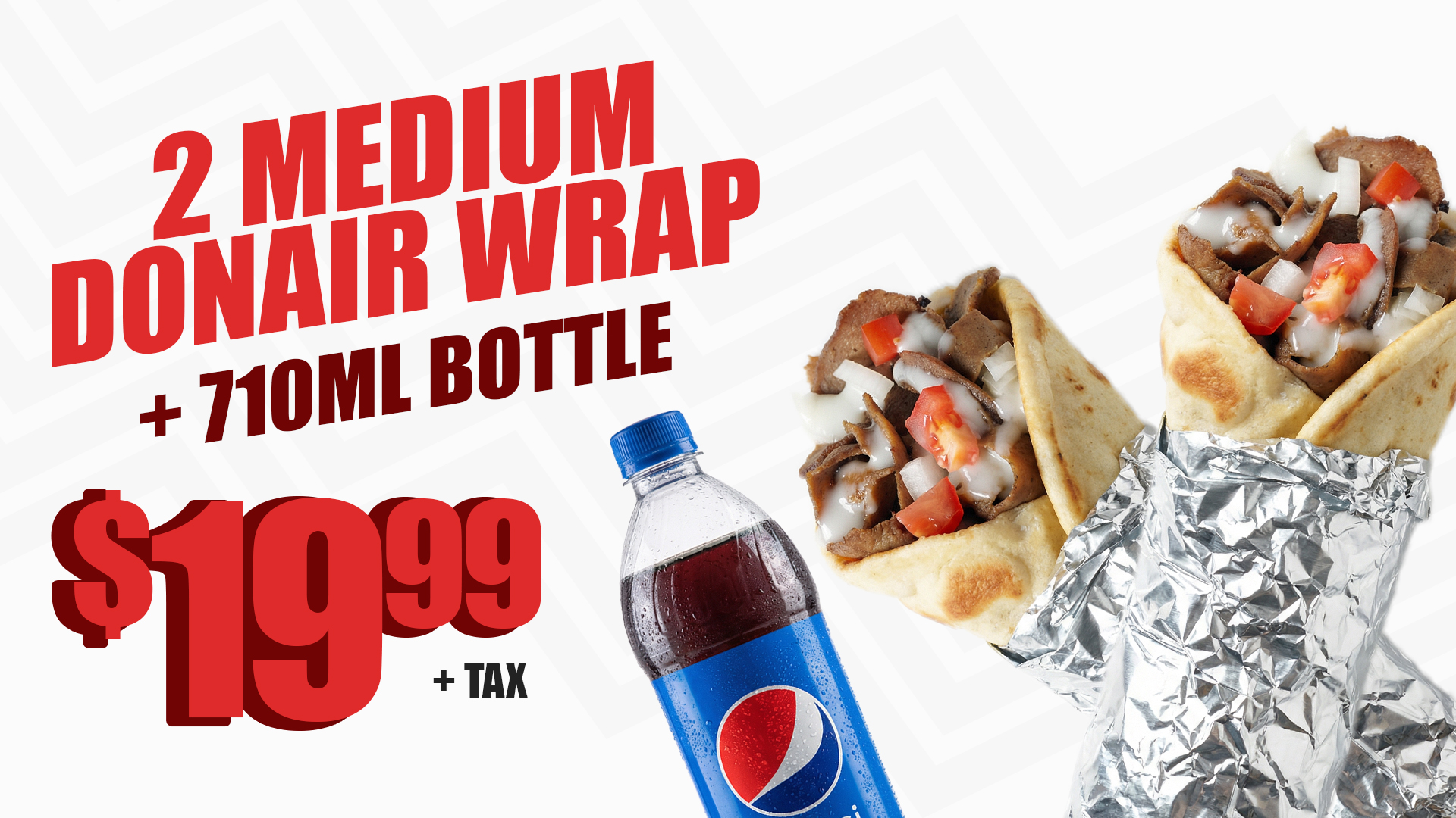 Donair Wrap Deal